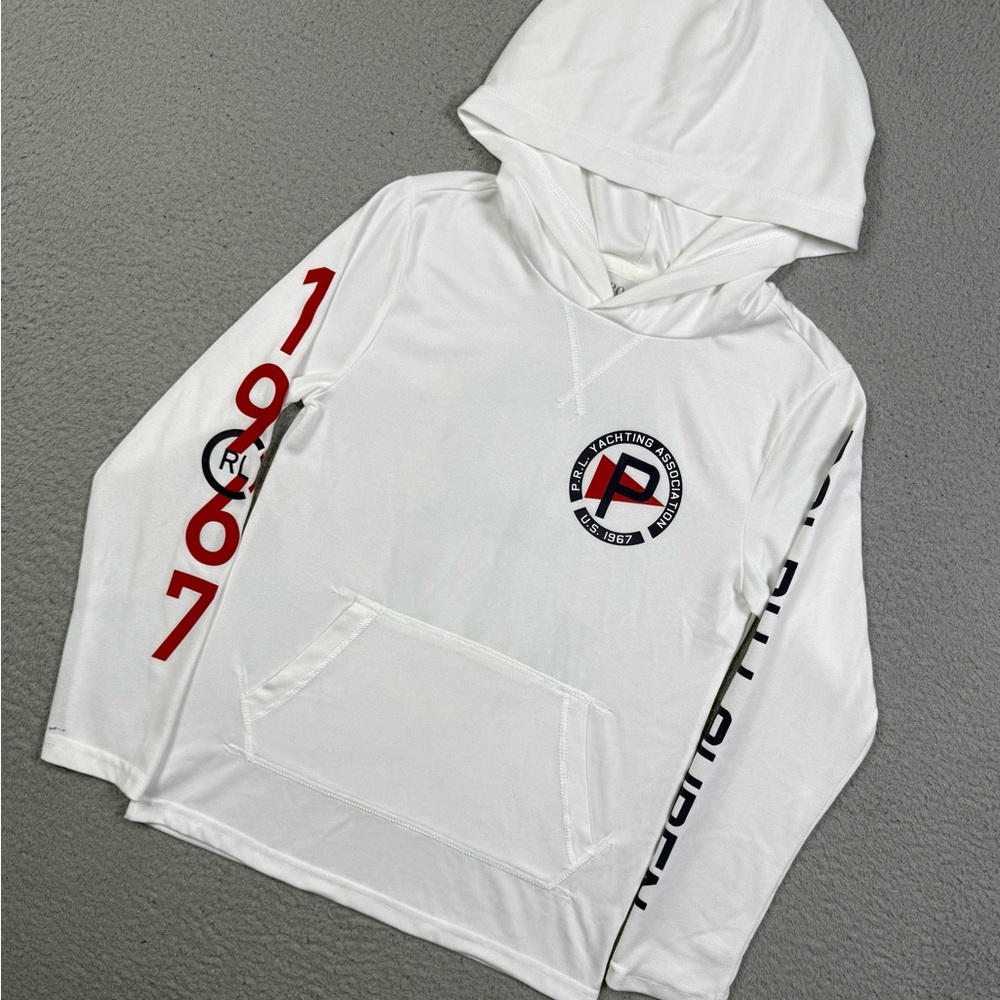 Kids Polo‎ Ralph Lauren yacht association hooded shirt